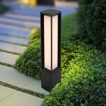 Landscape Path Light, Aluminum 20W Luxury LED Lighting, IP65 Waterproof Post Bollard Light Aluminum Outdoor Lawn Floor Lantern Modern Luxury Road Light for Lawn Courtyard Driveway Pathway Decoration