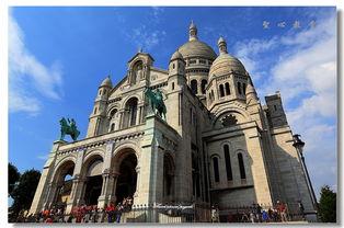 巴黎圣心大教堂图片